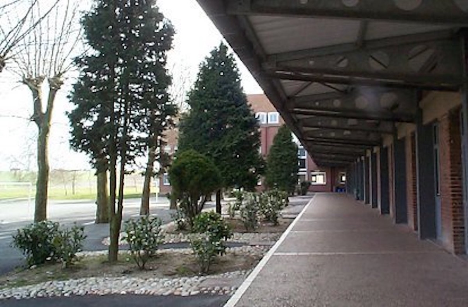 Vue extérieure du collège